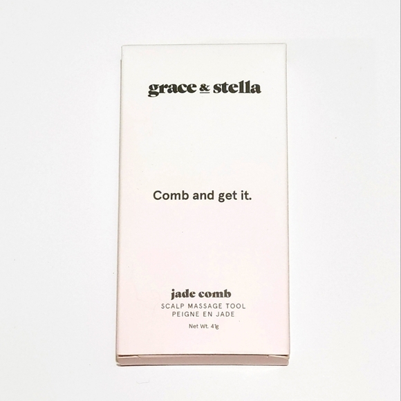 GRACE & STELLA Jade Comb - stone crystal - Picture 4 of 4